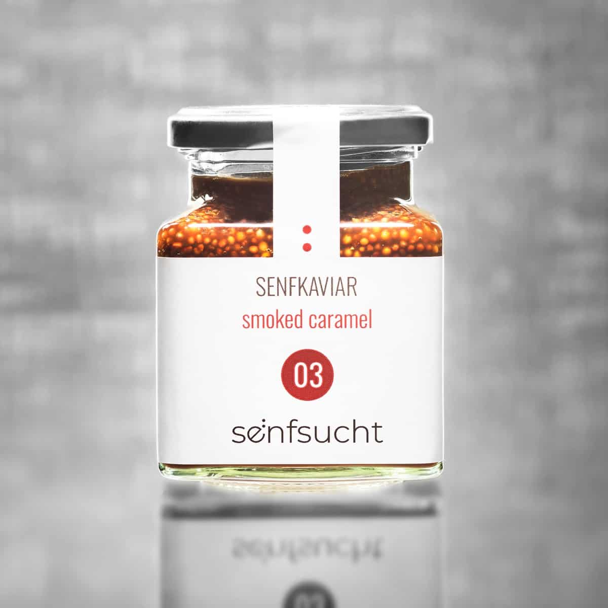Senfkaviar | smoked caramel